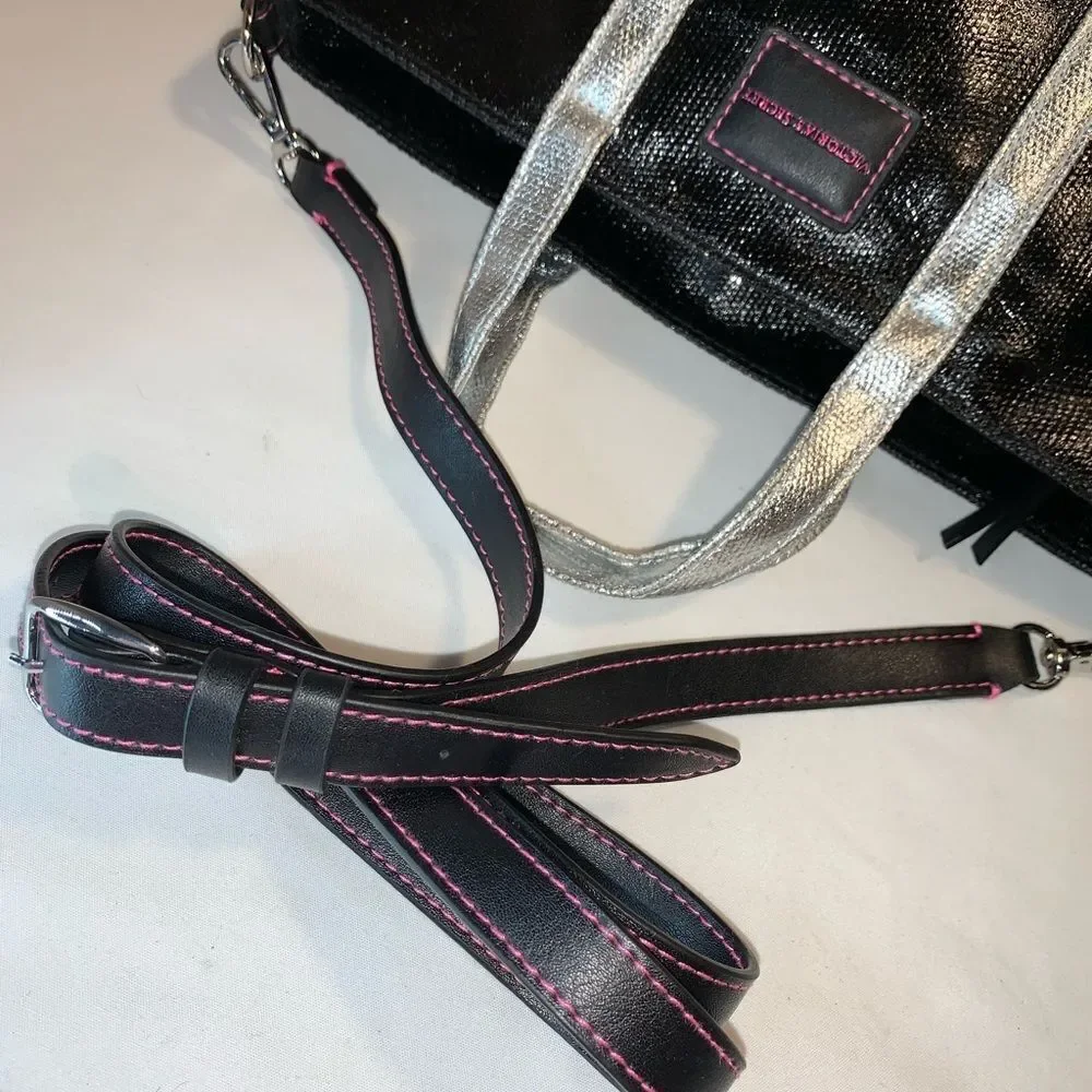 NEW Victoria’s Secret Coated Canvas Satchel